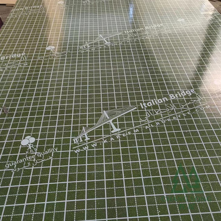 green plastic film faced plywood2